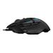 Logitech myš Gaming G502 High Performance /optická / 11 tlačítek/100 - 16000dpi - černá