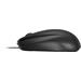 LEDGY Mouse - USB, Silent, black-black