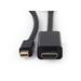 GEMBIRD Kabel CABLEXPERT miniDisplayPort na HDMI, 4K,  M/M, 1,8m