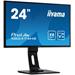 24" iiyama XB2474HS-B2: VA, FullHD@75Hz, 250cd/m2, 4ms, VGA, HDMI, DP, height, pivot, černý