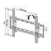 TB TV wall mount TB-451 up to 65", 40kg max VESA 400x400