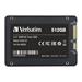 VERBATIM SSD Vi550 S3 512GB SATA III, 2.5” W 535/ R 560 MB/s