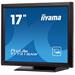 17" iiyama T1731SAW-B5: TN, SXGA, SAW, 1P, 250cd/m2, VGA, DP, HDMI, černý