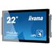 22" iiyama TF2234MC-B6AGB: IPS, FullHD, capacitive, 10P, 350cd/m2, VGA, DP, HDMI, černý