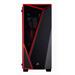 CORSAIR SPEC-04 Carbide Series černá+červená Tempered Glass Midi-Tower ATX PC Case, USB2+USB3, bez zdroje