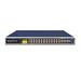 Planet IGS-6325-24P4X, 24x 1000Base-T, 4x 10Gbit SFP+, L3 WEB/SNMPv3, -40 až 75°C, AC+DC, IP30, PoE 440W, fanless