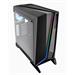 CORSAIR Carbide Series SPEC-OMEGA RGB Tempered Glass Mid-Tower Gaming PC Case, Black bez zdroje, černý, 2x USB 3.0, audio