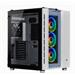 CORSAIR Carbide 680X RGB ATX High Airflow Tempered Glass ATX White PC Case, bílý bez zdroje, 2x USB3, audio