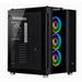 CORSAIR Carbide 680X RGB ATX High Airflow Tempered Glass ATX Black PC Case, černý bez zdroje, 2x USB3, audio