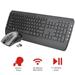 TRUST set klávesnice + myš Tecla-2 Wireless Multimedia Keyboard with mouse US