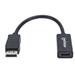 MANHATTAN Adaptér, DisplayPort, DP-Male/HDMI-Female, černý