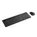 RAPOO 8100M Wireless Multi-Mode Optical Mouse and Keyboard Set Black CZ/SK