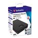 VERBATIM HDD 2TB Fingerprint Secure Portable Hard Drive, Black