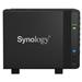 Synology DS419slim DiskStation (1,33GHz/512MBRAM/4xSATA/2xGbE)