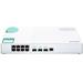 QNAP QSW-308-1C Eight 1GbE NBASE-T ports, Three 10GbE SFP+ with shared one 10GBASE-T ports  unmanage switch, 10GbE NBASE-T suppor