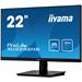 22" iiyama XU2292HS-B1: IPS, FullHD@75Hz, 250cd/m2, 4ms, VGA, HDMI, DP, černý