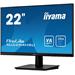 22" iiyama XU2294HSU-B1: VA, FullHD@75, 250/cdm2, 4ms, VGA, HDMI, DP, USB, černý