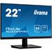 22" iiyama XU2294HSU-B1: VA, FullHD@75, 250/cdm2, 4ms, VGA, HDMI, DP, USB, černý