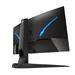 Gigabyte MT LCD - 27" Gaming monitor AORUS CV27F, 1920x1080, 12M:1, 400cd/m2, 1ms, 2xHDMI 2.0, 1xDP 1.2, ELED