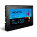 ADATA SSD 256GB Ultimate SU750SS 2,5" SATA III 6Gb/s (R:550/ W:520MB/s) 3D TLC