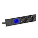 PDU IT METER, integr.merení, 8x Schuko,Al ,19", 1U, RAL 7035