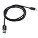 AKASA kabel USB 3.1 Gen1 Type-C na Type-A / AK-CBUB44-10BK / 1m / černý