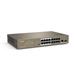 Tenda TEF1118P-16-150W PoE AT switch - 16x PoE 100 Mb/s + 1x Uplink 1Gb/s RJ45/SFP, PoE 135W,fanless