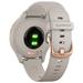 GARMIN stylové/chytré hodinky vivomove3S Sport, RoseGold/Sand Band