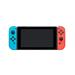 Nintendo Switch console with neon red&blue Joy-Con V2