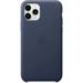 iPhone 11 Pro Leather Case - Midnight Blue