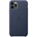 iPhone 11 Pro Leather Case - Midnight Blue