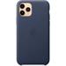 iPhone 11 Pro Leather Case - Midnight Blue