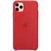 iPhone 11 Pro Max Silicone Case - Red