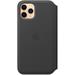 iPhone 11 Pro Leather Folio - Black