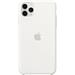 iPhone 11 Pro Max Silicone Case - White