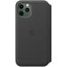 iPhone 11 Pro Leather Folio - Black