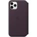 iPhone 11 Pro Leather Folio - Aubergine