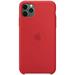 iPhone 11 Pro Max Silicone Case - Red