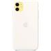 iPhone 11 Silicone Case - White