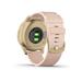 GARMIN stylové/chytré hodinky vivomove3 Style, LightGold/PinkNylon Band