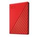 WD My Passport portable 2TB Ext. 2.5" USB3.0 Red