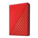 WD My Passport portable 4TB Ext. 2.5" USB3.0 Red