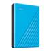 WD My Passport portable 4TB Ext. 2.5" USB3.0 Blue