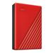 WD My Passport portable 4TB Ext. 2.5" USB3.0 Red