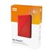 WD My Passport portable 4TB Ext. 2.5" USB3.0 Red