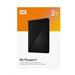 WD My Passport portable 2TB Ext. 2.5" USB3.0 Black