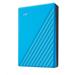 WD My Passport portable 4TB Ext. 2.5" USB3.0 Blue