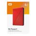 WD My Passport portable 4TB Ext. 2.5" USB3.0 Red