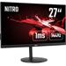 Acer LCD Nitro XV272UPbmiiprzx 27" IPS LED 2560x1440@144Hz /100M:1/1ms/2xHDMI 2.0, 1xDP 1.4, USB3.0 Hub, Audio out/repro