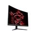 MSI Gaming monitor Optix G27C4, 27" zakřivený /1920x1080 (FHD)/VA LED, 165Hz/1ms/3000:1/250cd / m2/ 2xHDMI/DP